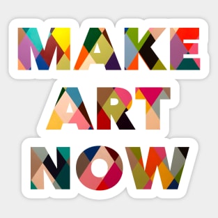 Make Art Now - Diamond Pattern Sticker